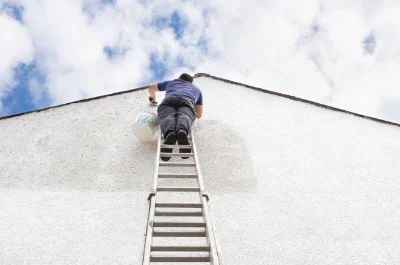 Peinture extérieure à Rochepaule — façades et ravalement